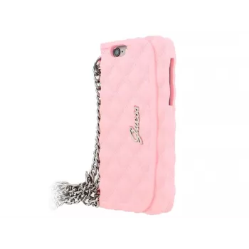 Apple Quilted Clutch siliconen hoesje voor iPhone 6 roze