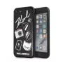 Karl Lagerfeld Apple iPhone 7/8/SE2020 Pins hardcase zwart