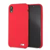 BMW Apple iPhone XR hardcase siliconen rood