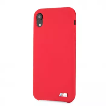 BMW Apple iPhone XR hardcase siliconen rood