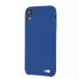 BMW Apple iPhone XR hardcase siliconen navy