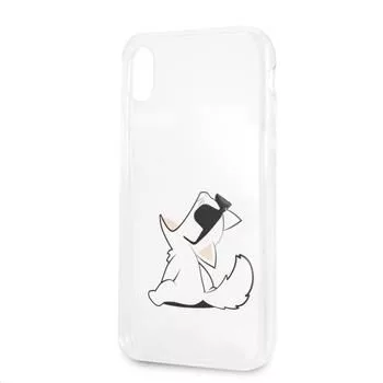 Karl Lagerfeld Apple iPhone XR Fun Choupette No Rope hardcase transparant