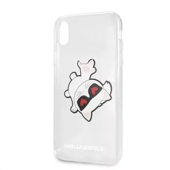 Karl Lagerfeld Apple iPhone XR Fun Eaten hardcase transparant