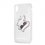 Karl Lagerfeld Apple iPhone XR Fun Eaten hardcase transparant