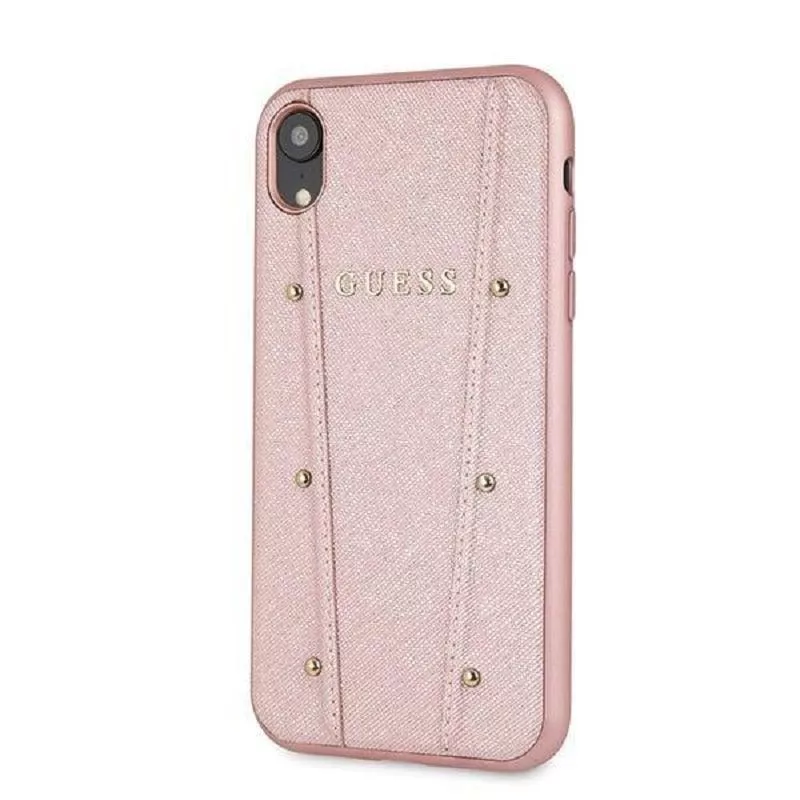 Guess Kaia hardcase voor iPhone XR - roségoud