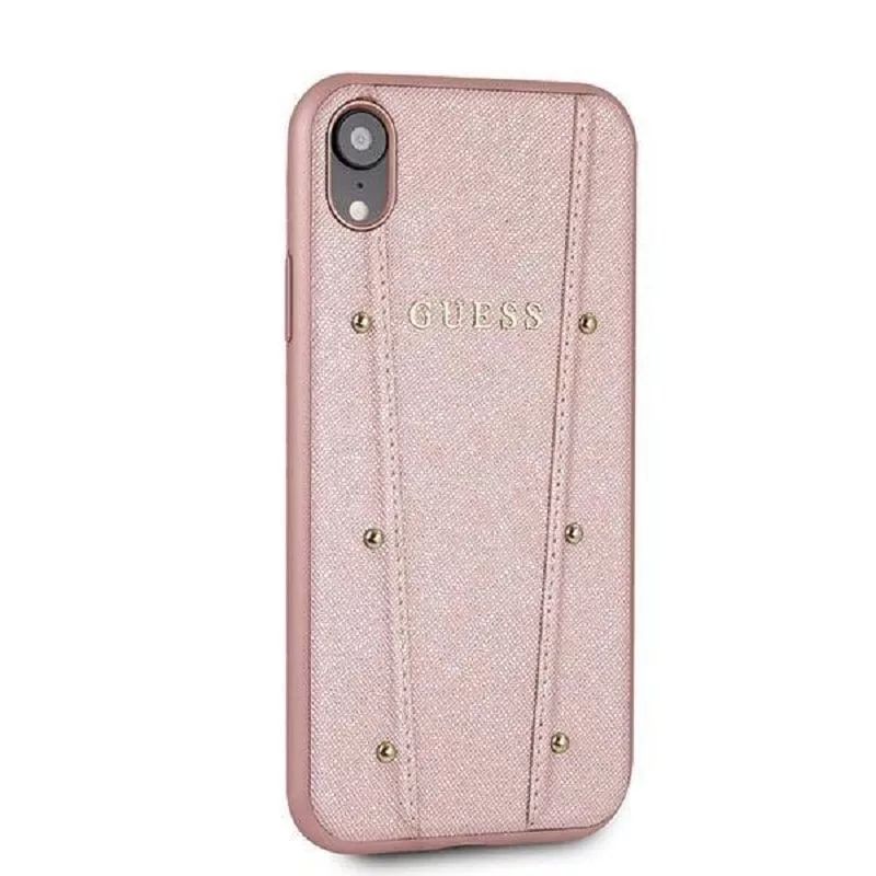Guess Kaia hardcase voor iPhone XR - roségoud