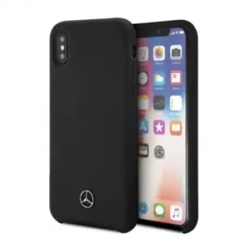 Mercedes-Benz Apple iPhone XR Liquid Silicone hoesje zwart