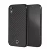 Mercedes-Benz Apple iPhone XR hardcase echt carbonvezel zwart