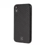 Mercedes-Benz Apple iPhone XR hardcase echt carbonvezel zwart