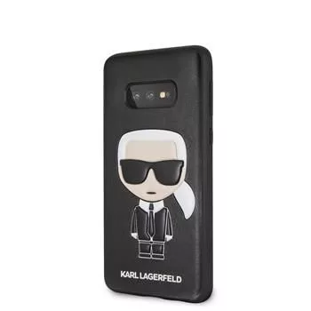 Karl Lagerfeld Samsung Galaxy S10e Ikonik Full Body PC/TPU-hoesje zwart