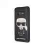 Karl Lagerfeld Samsung Galaxy S10e Ikonik Full Body PC/TPU-hoesje zwart