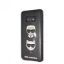 Karl Lagerfeld Samsung Galaxy S10e Karl and Choupette Hard Case zwart