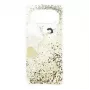 Guess Samsung Galaxy S10e Glitter Hearts hoesje goud