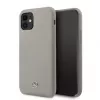 Mercedes-Benz Apple iPhone 11 Liquid Silicone hoesje grijs
