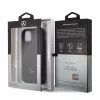 Mercedes-Benz Apple iPhone 11 Pro leren hardcase perforatie zwart