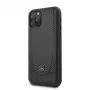 Mercedes-Benz Apple iPhone 11 Pro leren hardcase perforatie zwart