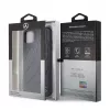 Mercedes-Benz Apple iPhone 11 Pro Max Quilted echt leren back cover blauw