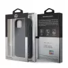 Mercedes-Benz Apple iPhone 11 Quilted echt leren hoesje blauw