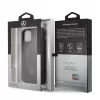 Mercedes-Benz Apple iPhone 11 Pro hardcase leer carbon zwart