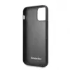 Mercedes-Benz Apple iPhone 11 hardcase leer carbon zwart