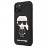 Karl Lagerfeld Apple iPhone 11 Pro Iconic siliconen hoesje zwart
