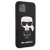 Karl Lagerfeld Apple iPhone 11 Pro Iconic siliconen hoesje zwart