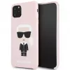 Karl Lagerfeld Apple iPhone 11 Pro Max siliconen fullbody Ikonic roze
