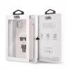 Karl Lagerfeld Apple iPhone 11 Pro Max siliconen fullbody Ikonic roze