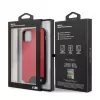 BMW Apple iPhone 11 Pro Hardcase glad PU-leer rood