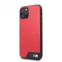 BMW Apple iPhone 11 Pro Hardcase glad PU-leer rood