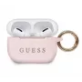 Guess Apple siliconen cover voor AirPods Pro lichtroze