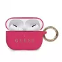 Guess AirPods Pro siliconen hoes fuchsia