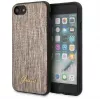 Guess Apple iPhone 7/8/SE2020 Lizard Cover goud