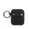 Guess Triangle siliconen case voor AirPods Pro (1e & 2e gen) - zwart