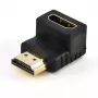 Hama High-Speed HDMI haakse adapter, stekker - bus, 270°