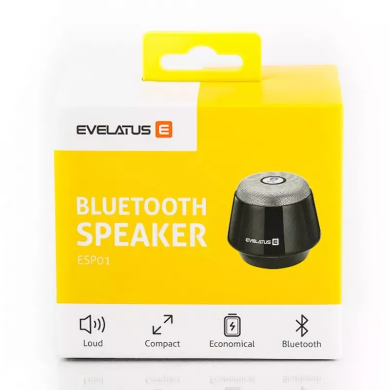 Evelatus ESP01 Bluetooth-luidspreker zilver