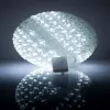 iLike Bumba ar puķēm 466 300LED D-25cm wit decoratieve LED-lichtbol