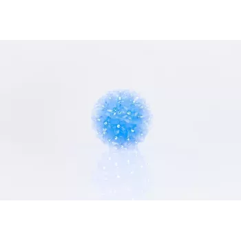 iLike Bumba ar puķēm RS-208 50LED D-11cm blauw