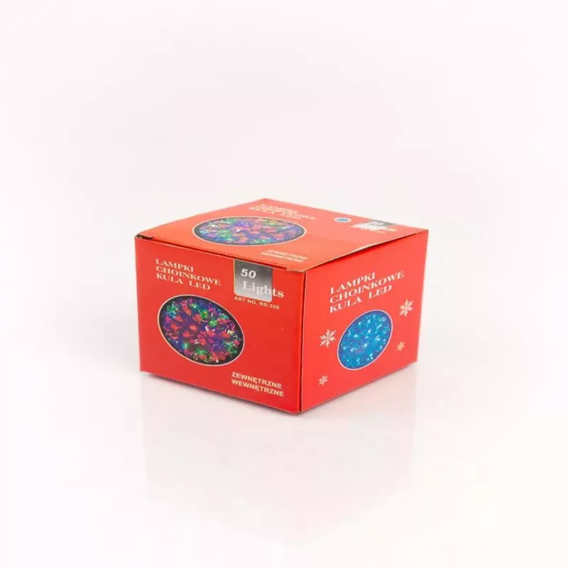 iLike Bumba ar puķēm RS-208 50LED D-11cm blauw