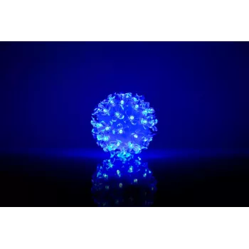 iLike Bumba ar puķēm RS-208 50LED D-11cm blauw