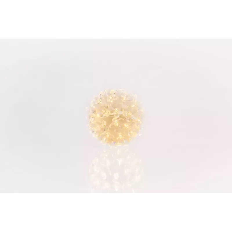 ILIKE Bumba ar puķēm RS-208 50LED D-11cm warmwit decoratieve LED-lichtbol