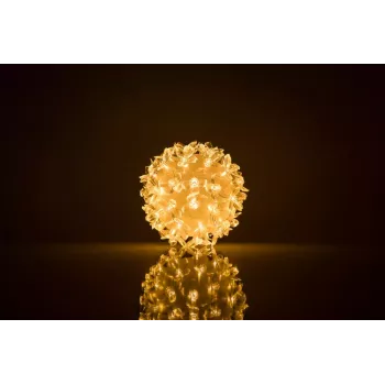 ILIKE Bumba ar puķēm RS-208 50LED D-11cm warmwit decoratieve LED-lichtbol