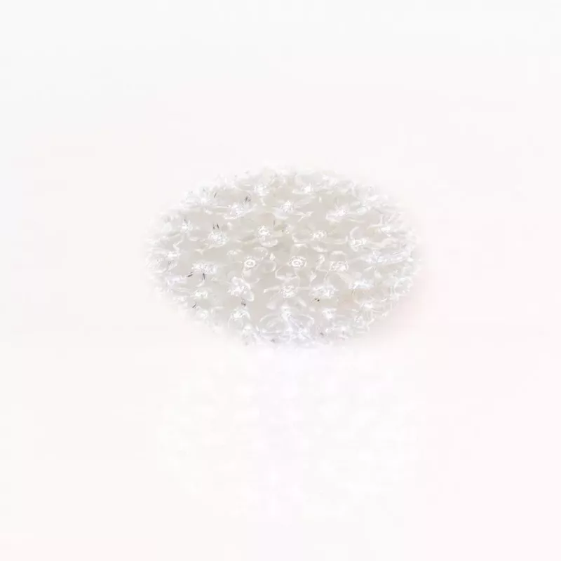 iLike Bumba ar puķēm RS-209 100LED D-14cm wit decoratieve LED-lamp