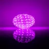 iLike Bumba met bloemen RS-214 80LED D-13cm paars decoratieve LED-lamp