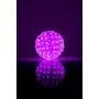 iLike Bumba met bloemen RS-214 80LED D-13cm paars decoratieve LED-lamp