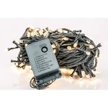 iLike LED-kerstverlichting 100 LED RS-111 7m wit