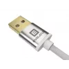 Evelatus universele datakabel Micro USB EDC02 dual side gold plated connectors wit