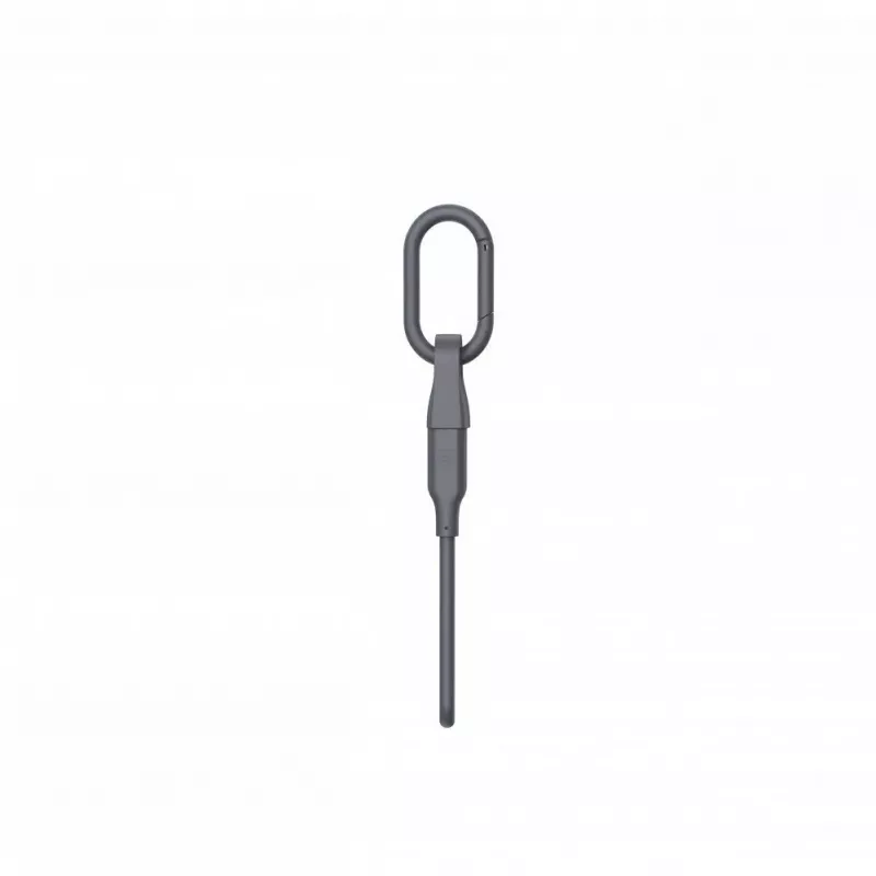 Evelatus USB C naar USB C siliconenkabel 0,2m grijs
