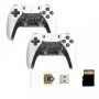 GameBox HY01 64-bit Retro 20K Game 4K HDMI Stick Console / Android Box met 2 draadloze controllers Wit