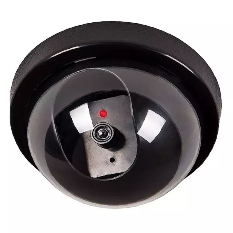 iWear SC1 Dummy Beveiligingscamera Buiten Nep CCTV met knipperend rood licht 2x AA-batterij